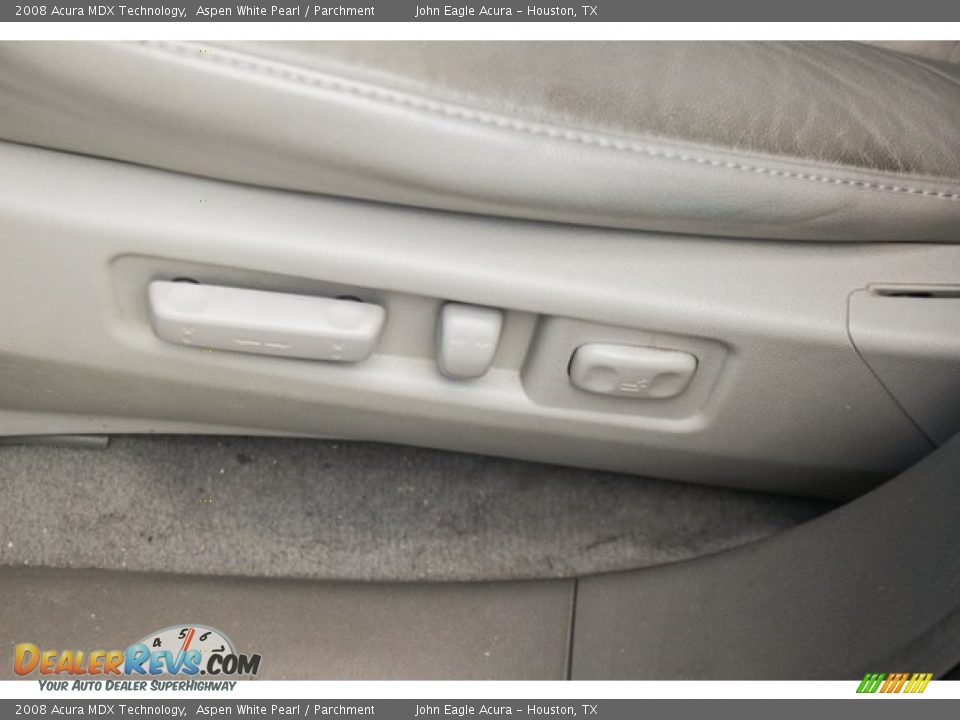 2008 Acura MDX Technology Aspen White Pearl / Parchment Photo #19