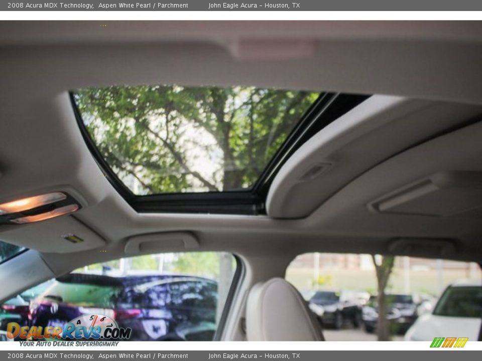 2008 Acura MDX Technology Aspen White Pearl / Parchment Photo #20