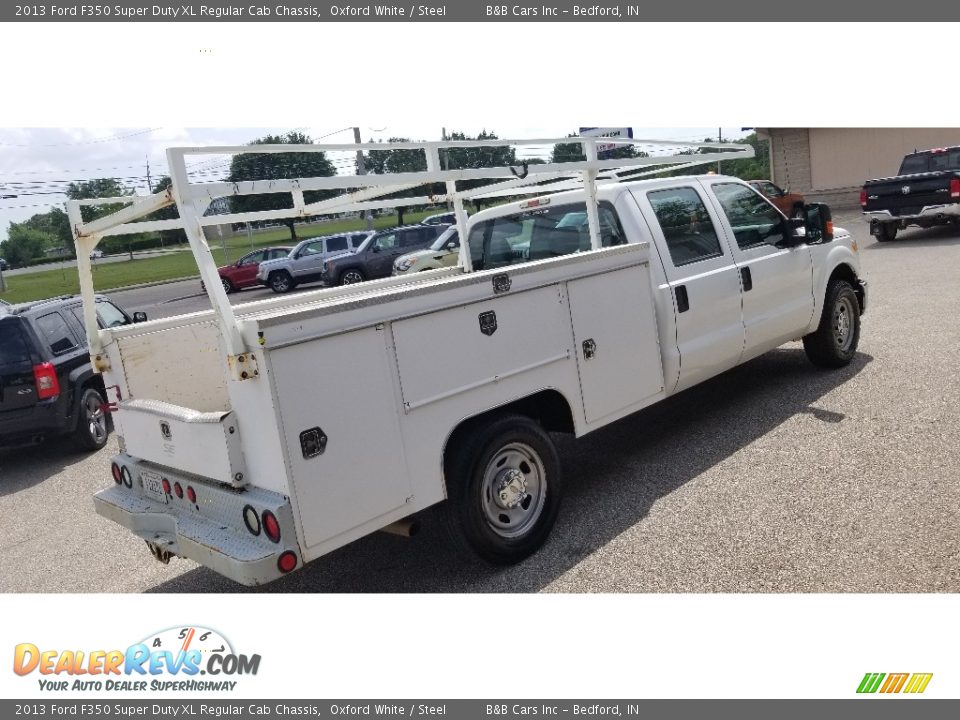 2013 Ford F350 Super Duty XL Regular Cab Chassis Oxford White / Steel Photo #31