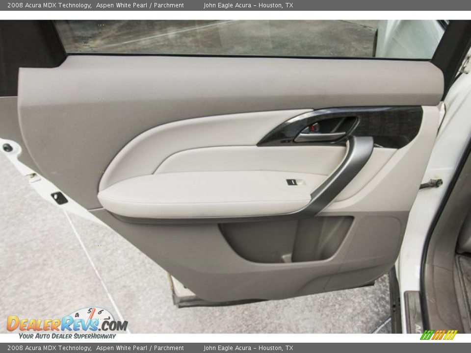 2008 Acura MDX Technology Aspen White Pearl / Parchment Photo #23