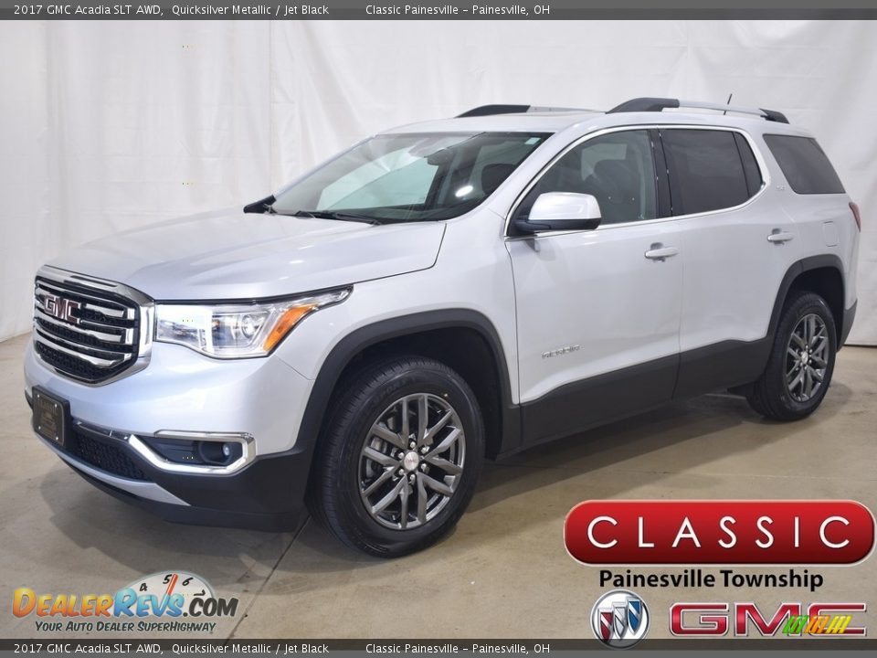 2017 GMC Acadia SLT AWD Quicksilver Metallic / Jet Black Photo #1