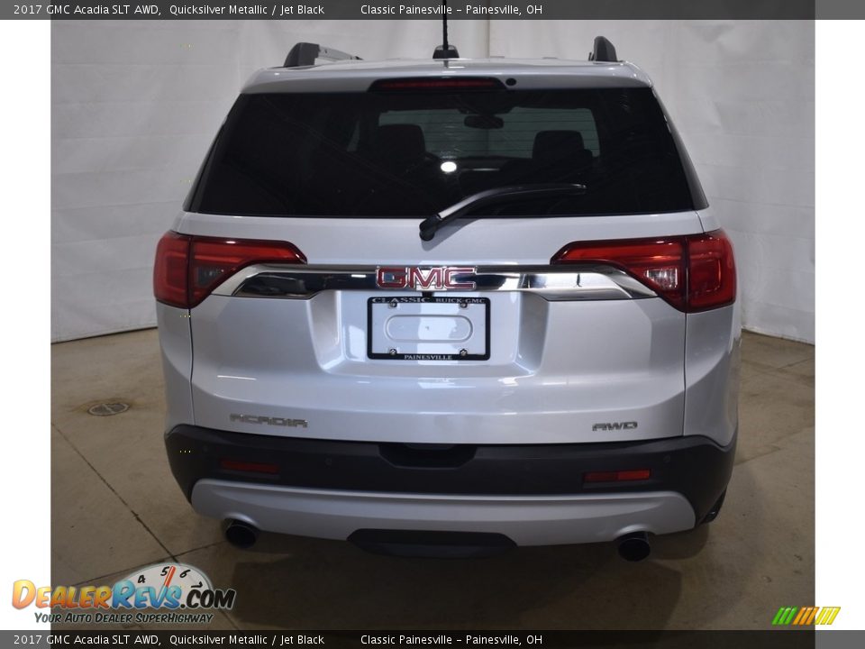 2017 GMC Acadia SLT AWD Quicksilver Metallic / Jet Black Photo #3