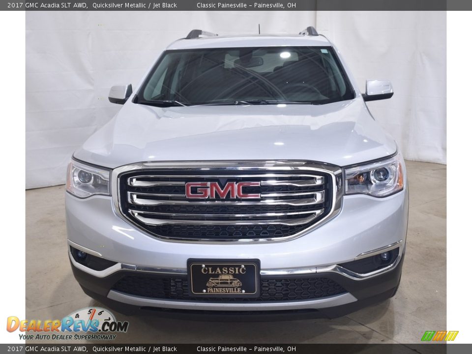 2017 GMC Acadia SLT AWD Quicksilver Metallic / Jet Black Photo #4