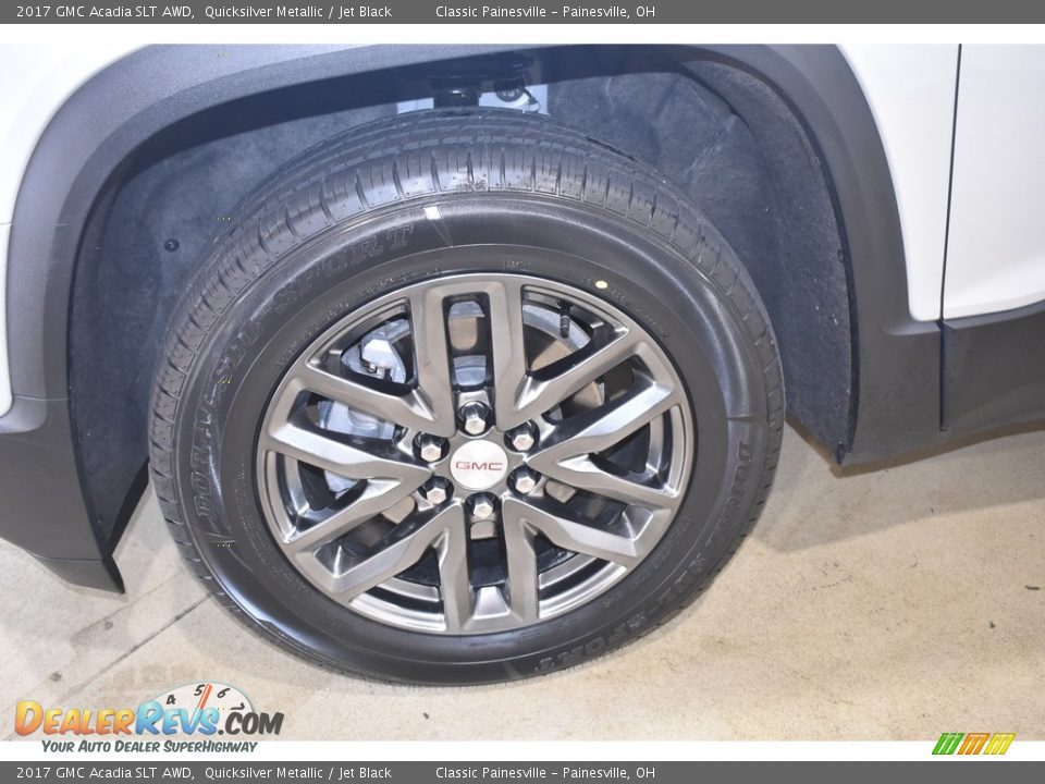 2017 GMC Acadia SLT AWD Quicksilver Metallic / Jet Black Photo #5