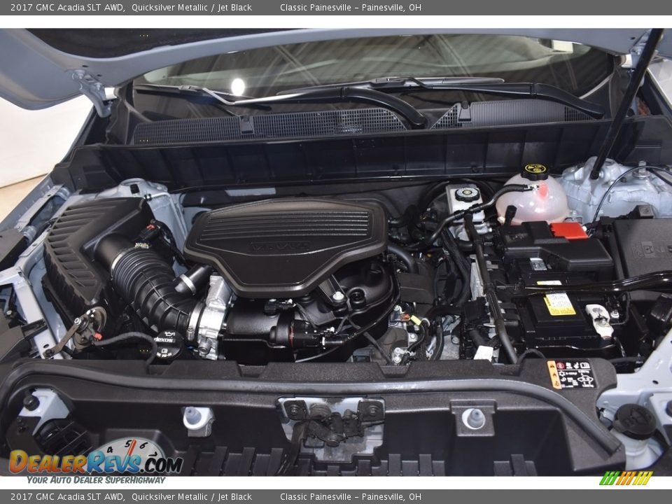 2017 GMC Acadia SLT AWD Quicksilver Metallic / Jet Black Photo #6