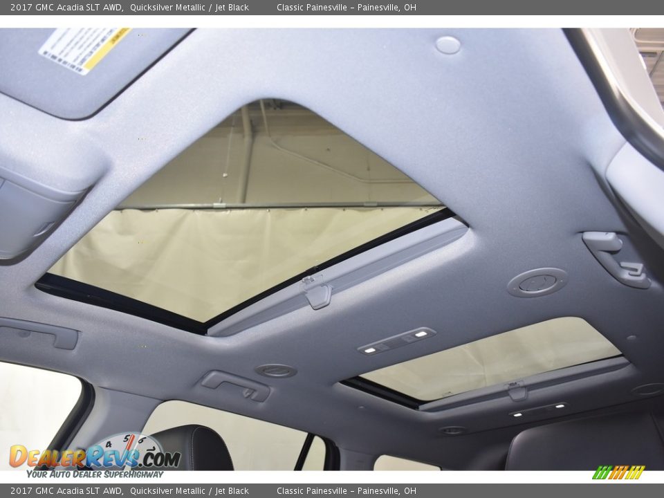 2017 GMC Acadia SLT AWD Quicksilver Metallic / Jet Black Photo #7