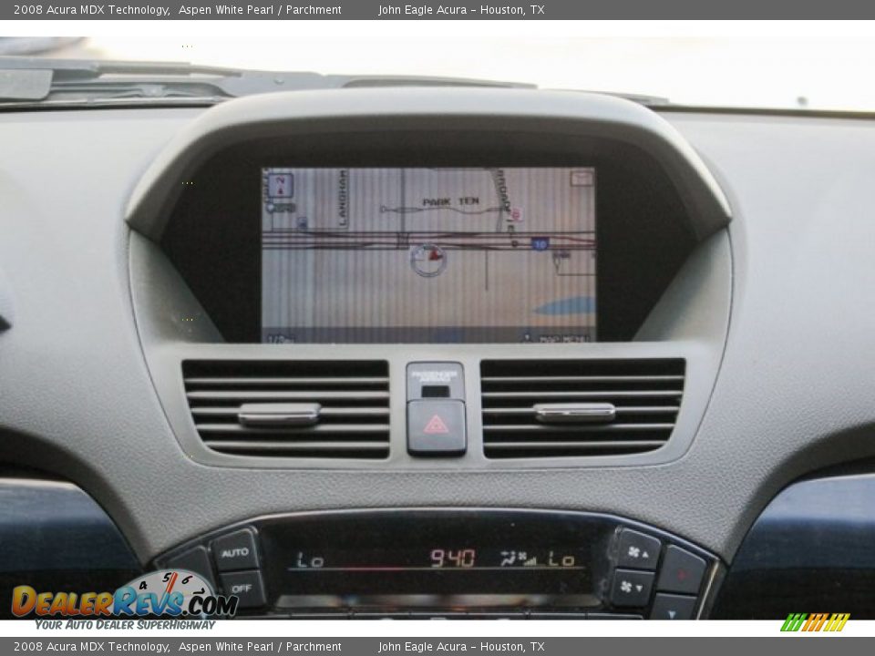 2008 Acura MDX Technology Aspen White Pearl / Parchment Photo #33