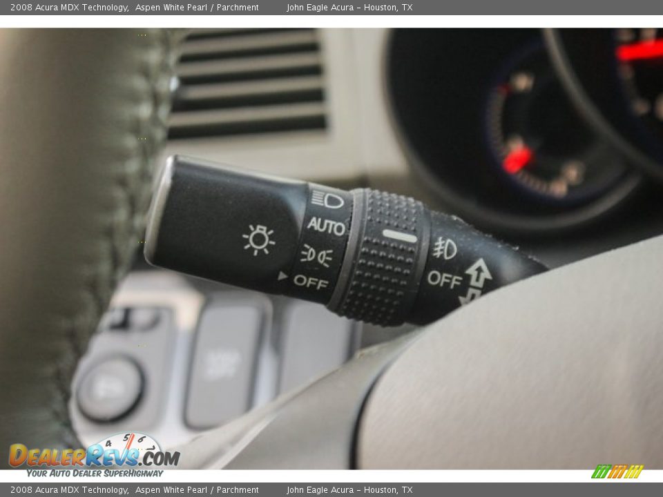 2008 Acura MDX Technology Aspen White Pearl / Parchment Photo #35