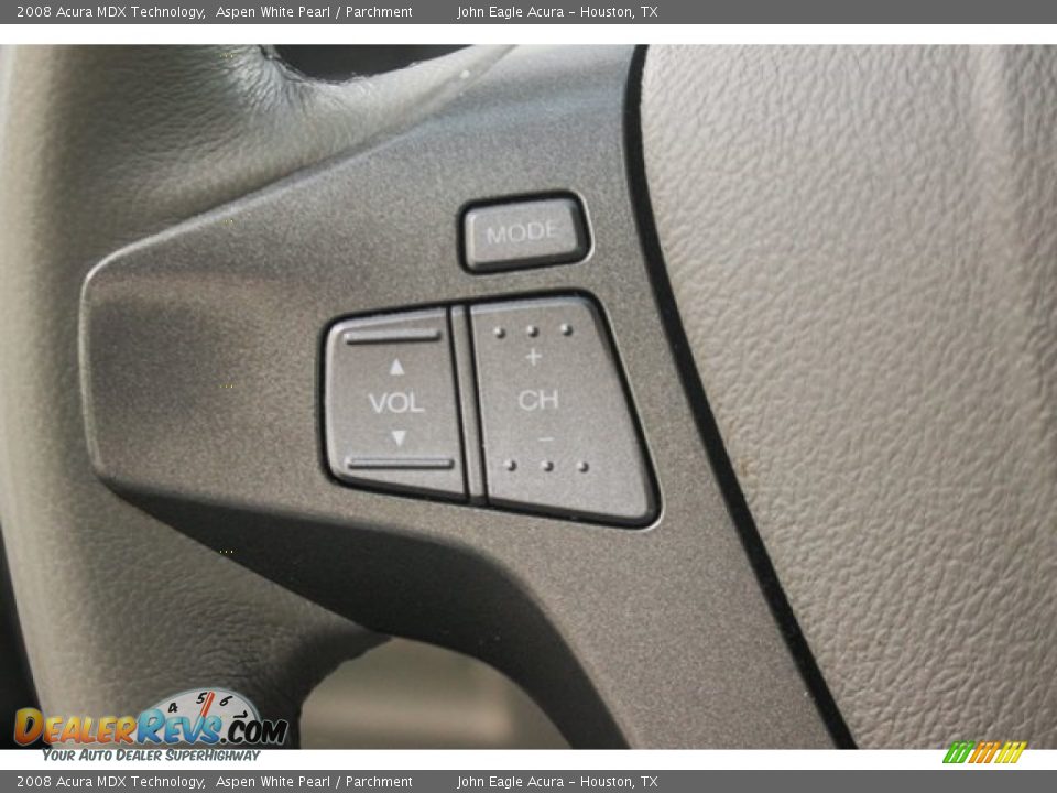 2008 Acura MDX Technology Aspen White Pearl / Parchment Photo #36
