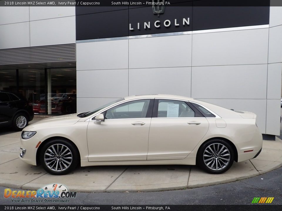Ivory Pearl 2018 Lincoln MKZ Select AWD Photo #2