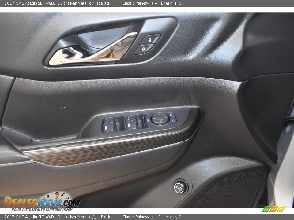 2017 GMC Acadia SLT AWD Quicksilver Metallic / Jet Black Photo #12