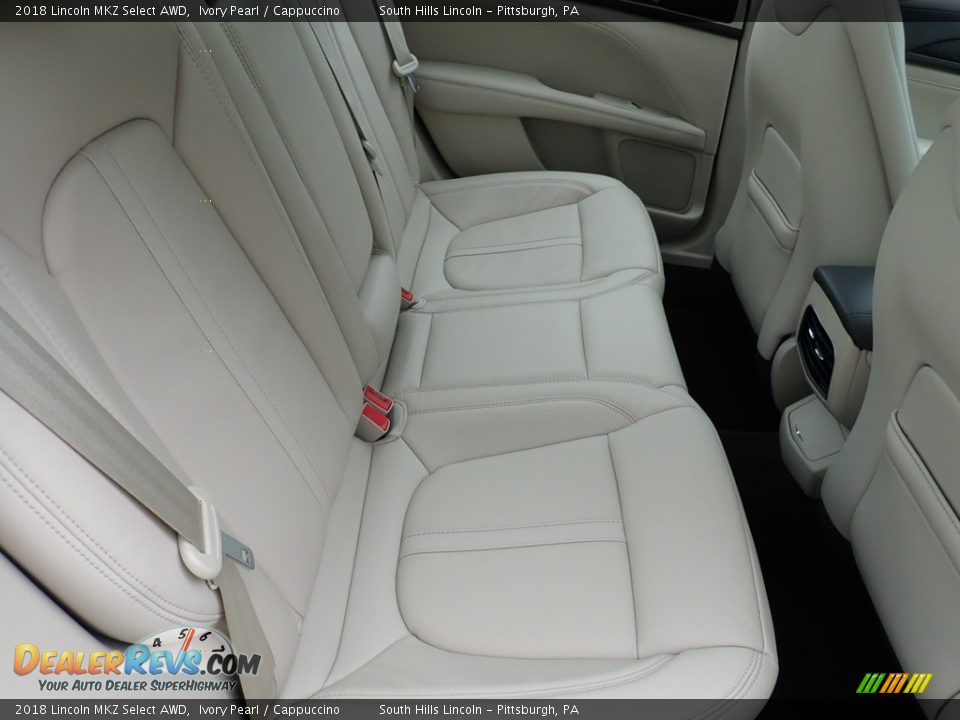 Rear Seat of 2018 Lincoln MKZ Select AWD Photo #14