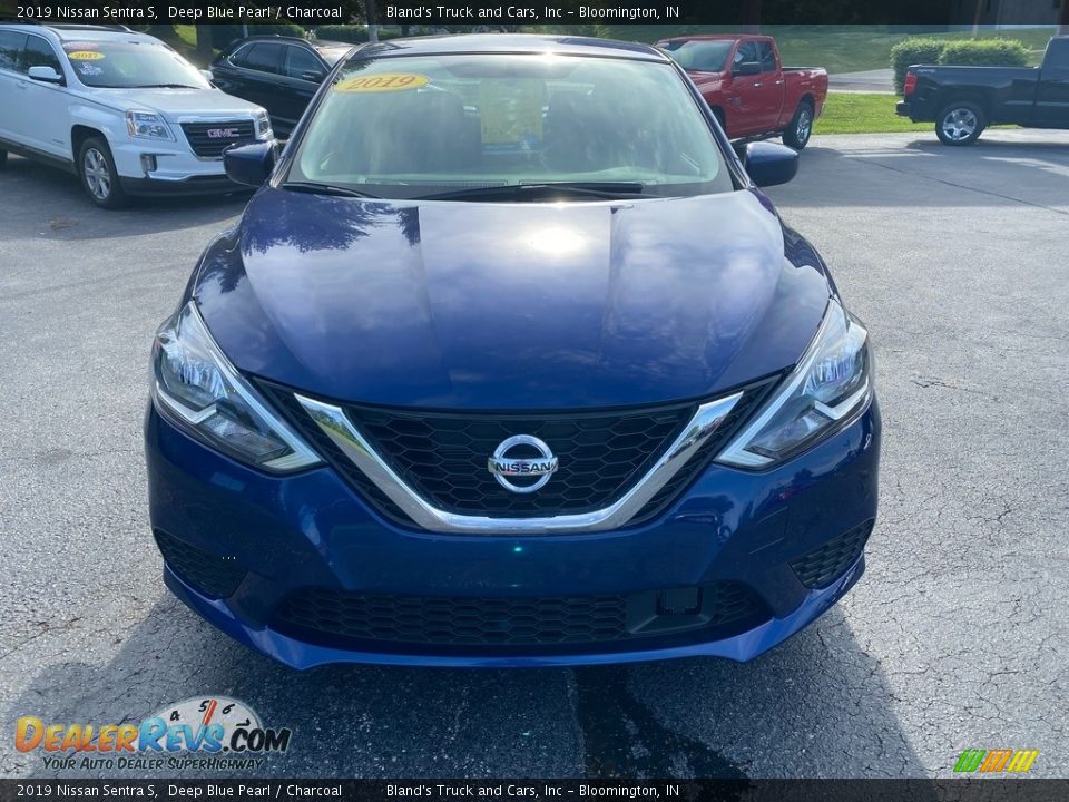 2019 Nissan Sentra S Deep Blue Pearl / Charcoal Photo #3