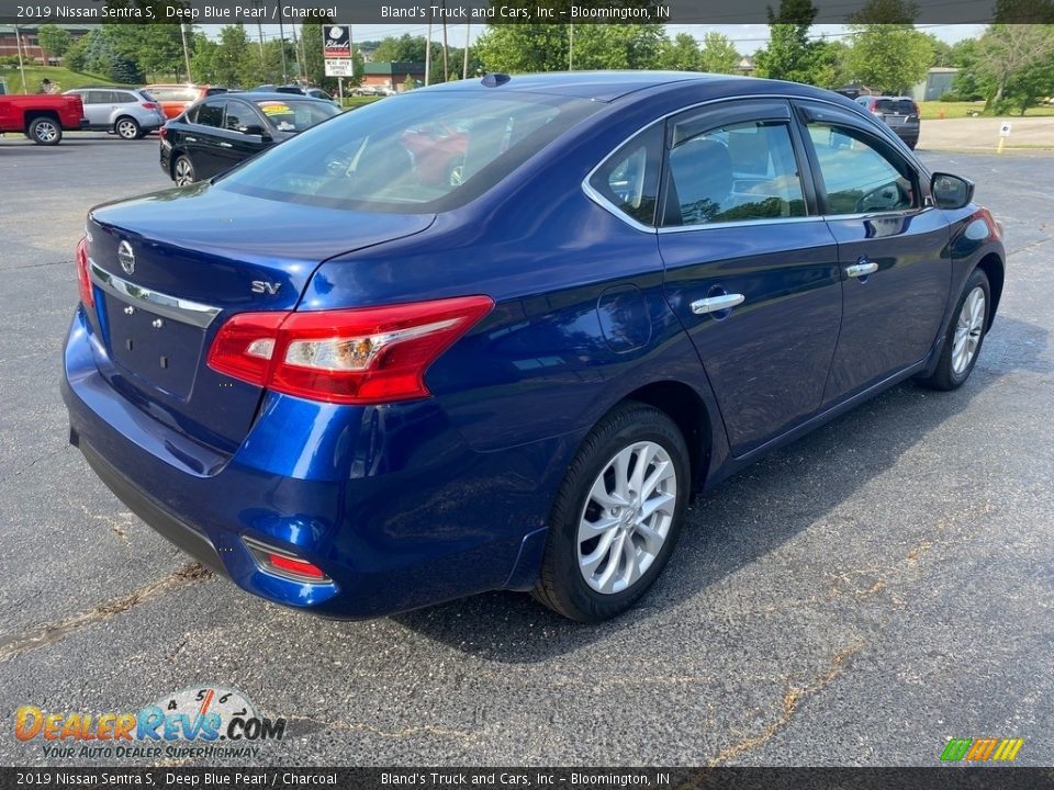 2019 Nissan Sentra S Deep Blue Pearl / Charcoal Photo #6