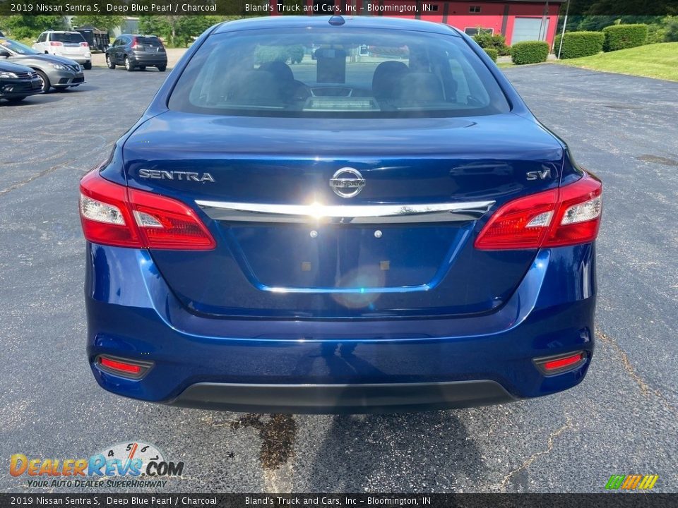 2019 Nissan Sentra S Deep Blue Pearl / Charcoal Photo #7