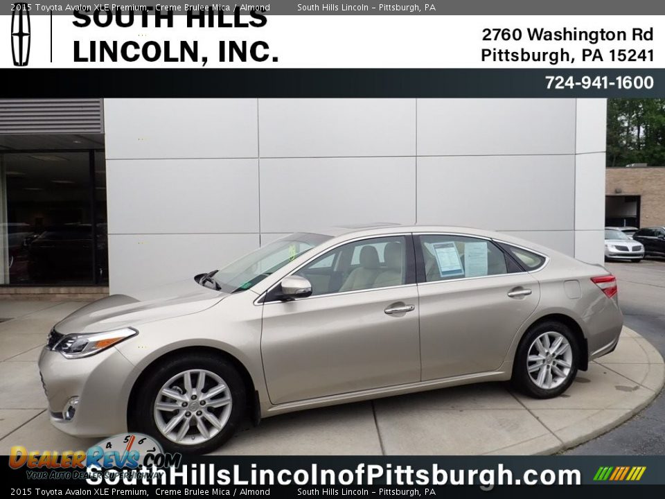 2015 Toyota Avalon XLE Premium Creme Brulee Mica / Almond Photo #1
