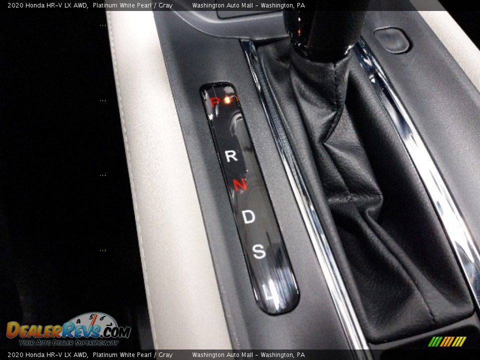 2020 Honda HR-V LX AWD Platinum White Pearl / Gray Photo #17