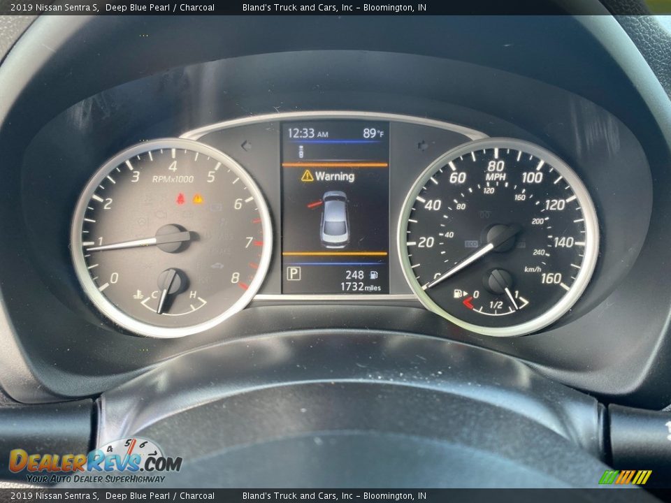 2019 Nissan Sentra S Deep Blue Pearl / Charcoal Photo #13