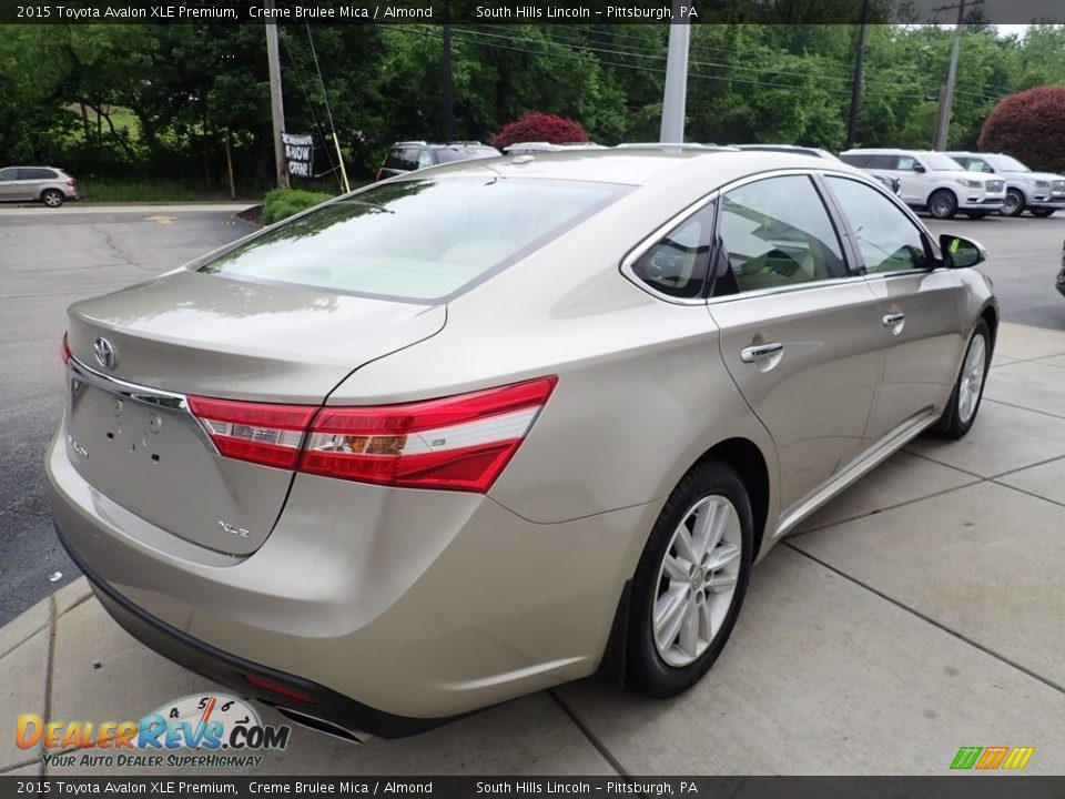 2015 Toyota Avalon XLE Premium Creme Brulee Mica / Almond Photo #5