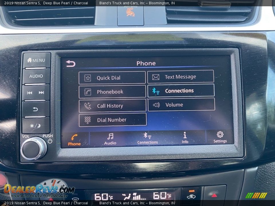 2019 Nissan Sentra S Deep Blue Pearl / Charcoal Photo #21