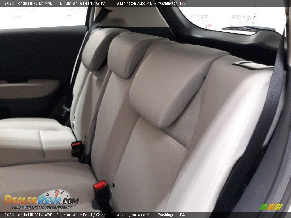 2020 Honda HR-V LX AWD Platinum White Pearl / Gray Photo #29