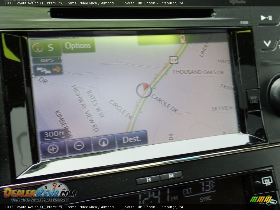 2015 Toyota Avalon XLE Premium Creme Brulee Mica / Almond Photo #21