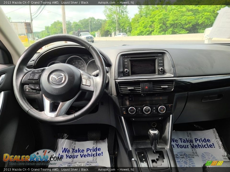 2013 Mazda CX-5 Grand Touring AWD Liquid Silver / Black Photo #11