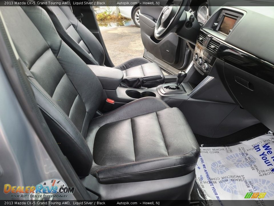 2013 Mazda CX-5 Grand Touring AWD Liquid Silver / Black Photo #13