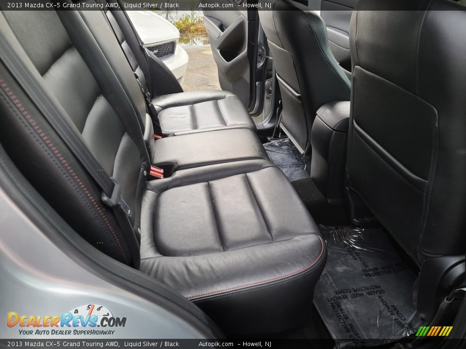 2013 Mazda CX-5 Grand Touring AWD Liquid Silver / Black Photo #14