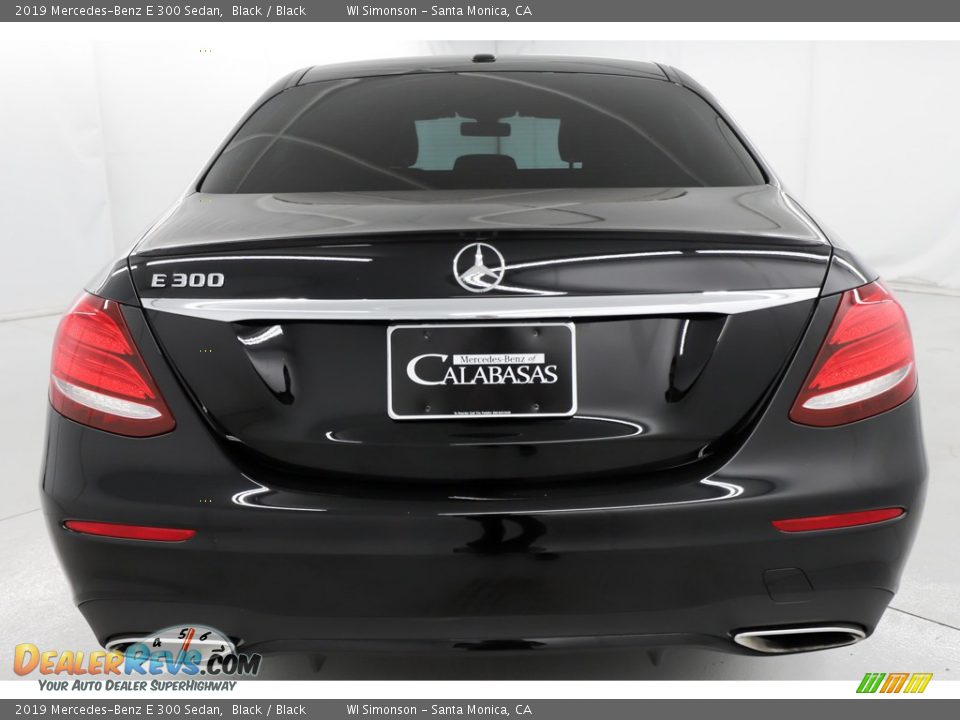 2019 Mercedes-Benz E 300 Sedan Black / Black Photo #6
