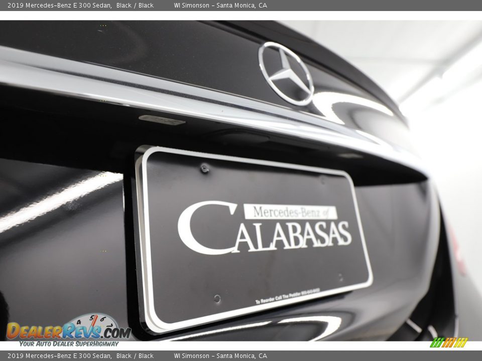 2019 Mercedes-Benz E 300 Sedan Black / Black Photo #10
