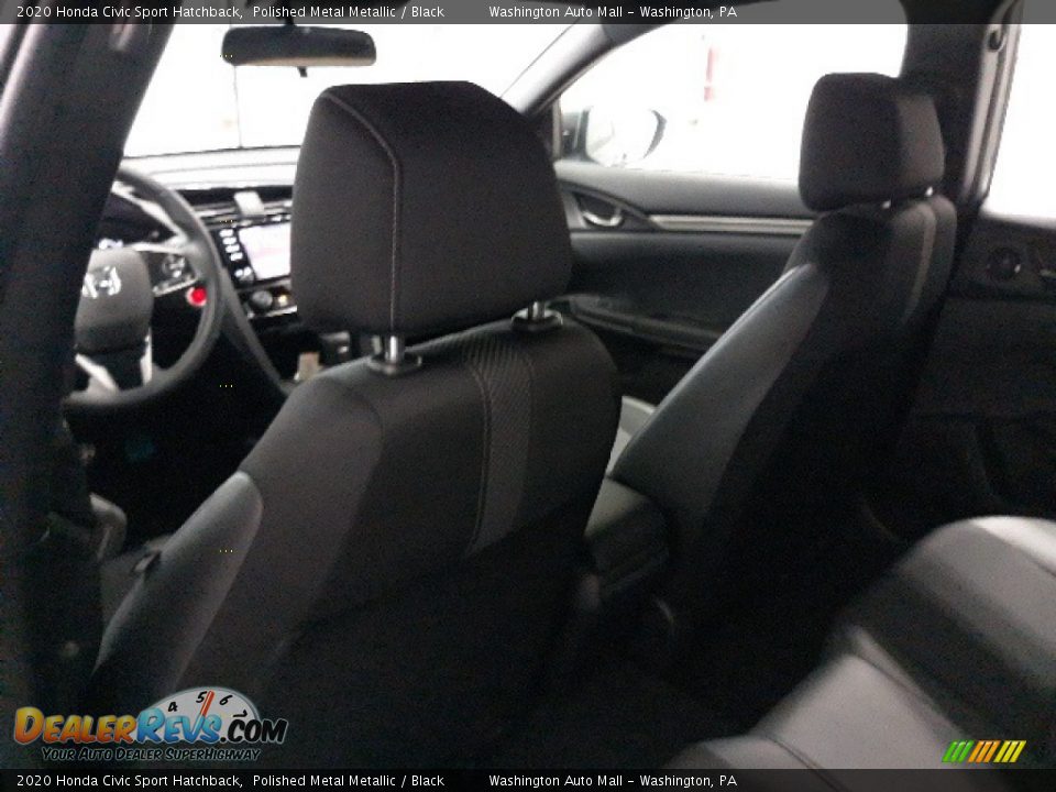 2020 Honda Civic Sport Hatchback Polished Metal Metallic / Black Photo #11