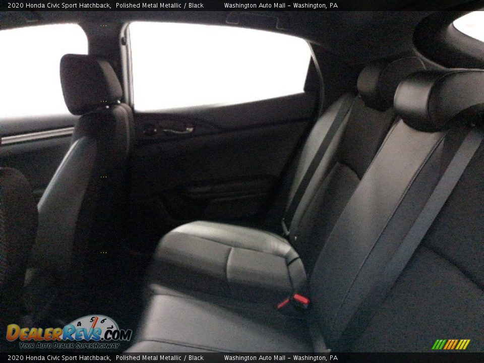 2020 Honda Civic Sport Hatchback Polished Metal Metallic / Black Photo #12