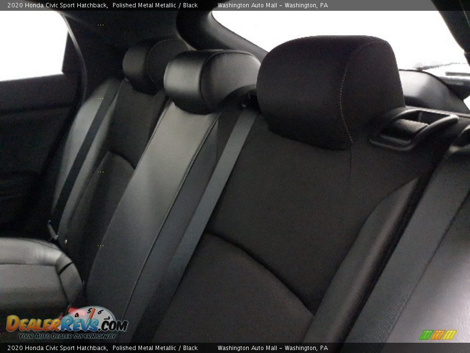 2020 Honda Civic Sport Hatchback Polished Metal Metallic / Black Photo #13