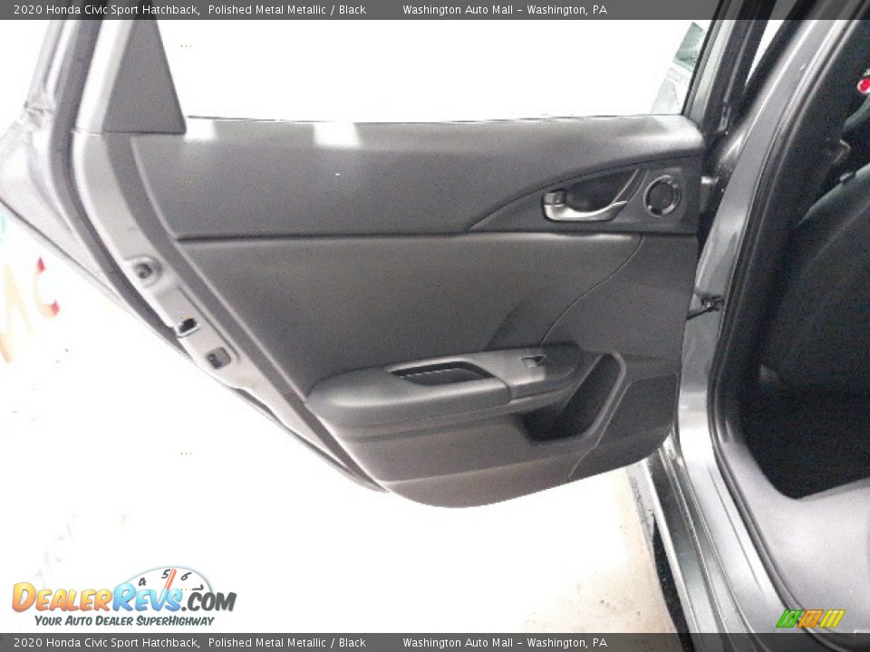 2020 Honda Civic Sport Hatchback Polished Metal Metallic / Black Photo #15