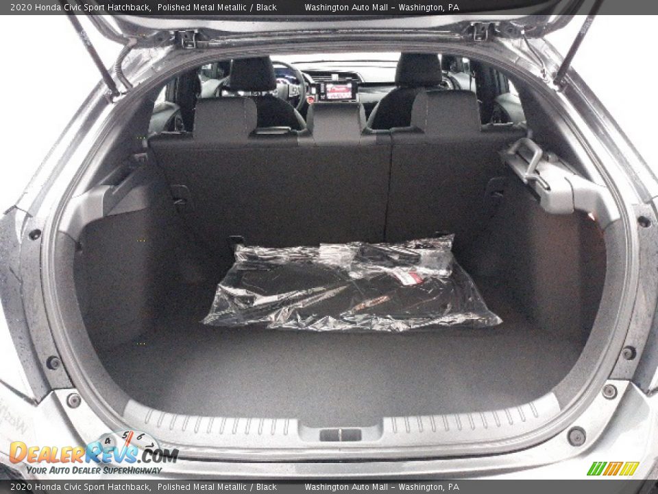 2020 Honda Civic Sport Hatchback Polished Metal Metallic / Black Photo #16