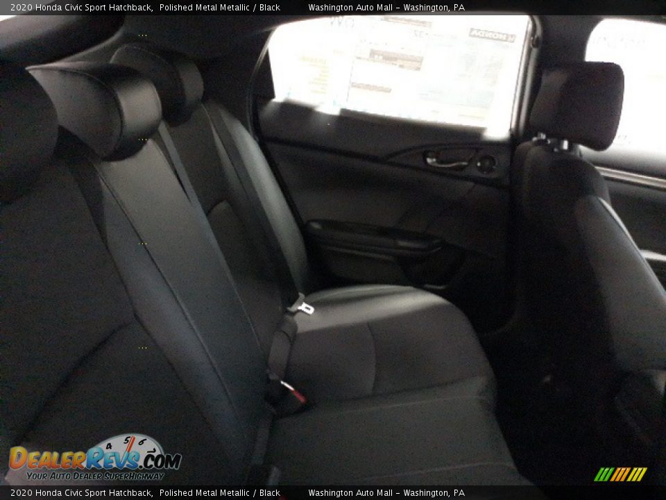2020 Honda Civic Sport Hatchback Polished Metal Metallic / Black Photo #19