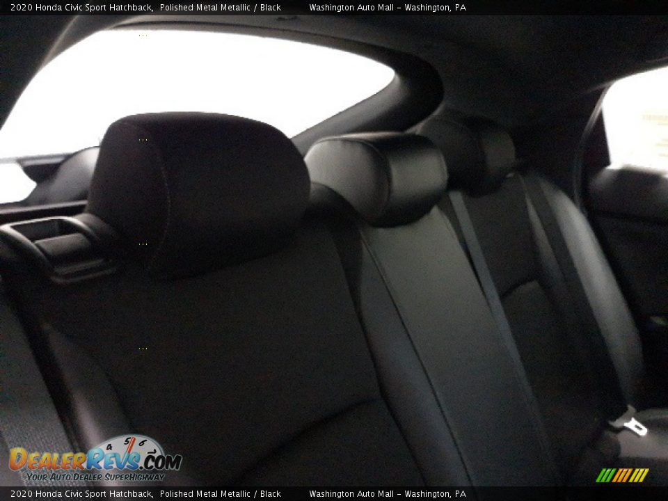 2020 Honda Civic Sport Hatchback Polished Metal Metallic / Black Photo #20
