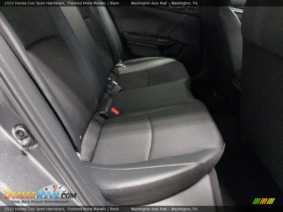 2020 Honda Civic Sport Hatchback Polished Metal Metallic / Black Photo #21