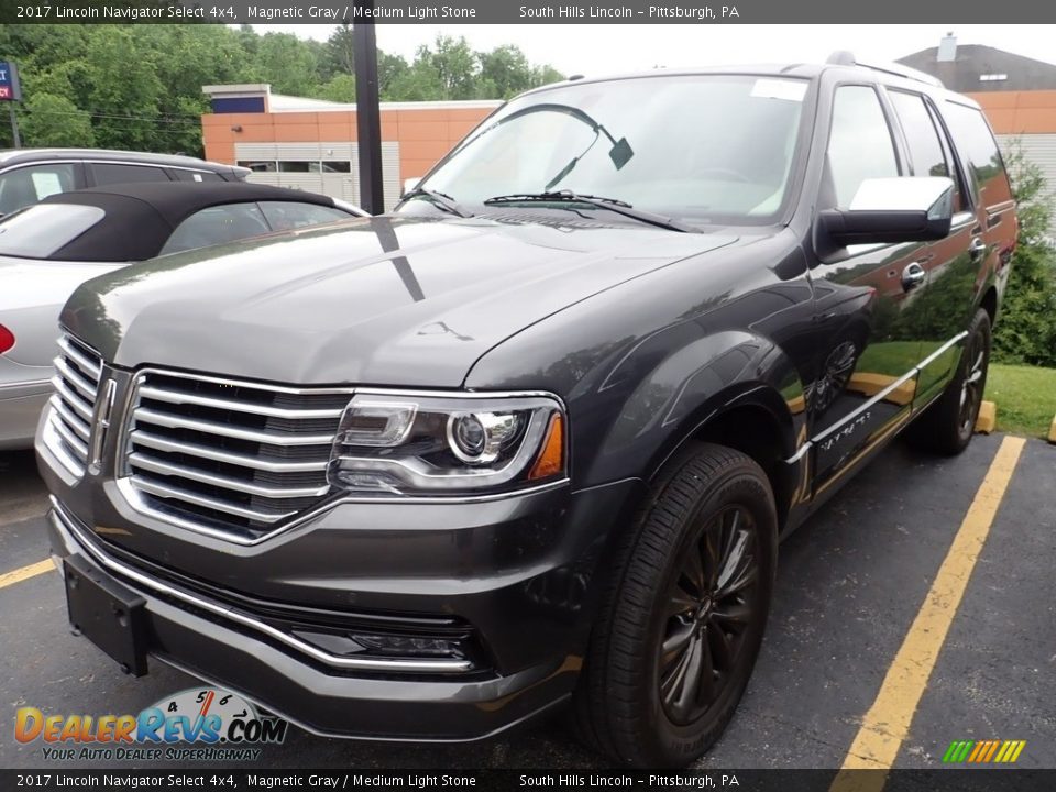 2017 Lincoln Navigator Select 4x4 Magnetic Gray / Medium Light Stone Photo #1