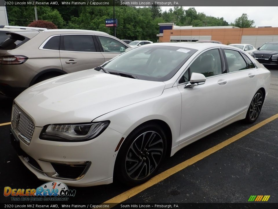 Front 3/4 View of 2020 Lincoln MKZ Reserve AWD Photo #1