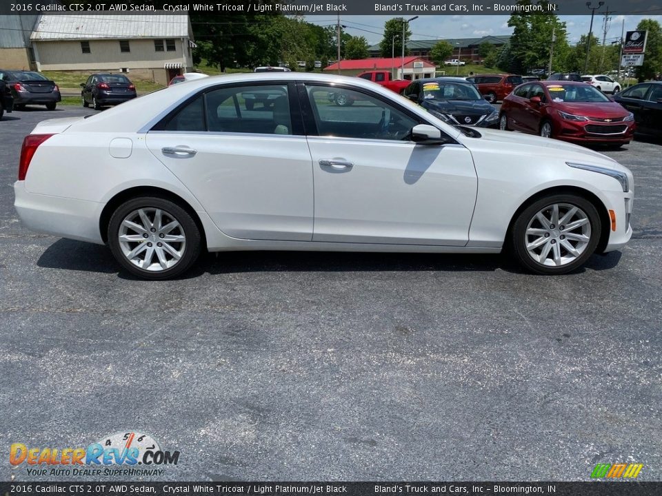 Crystal White Tricoat 2016 Cadillac CTS 2.0T AWD Sedan Photo #5