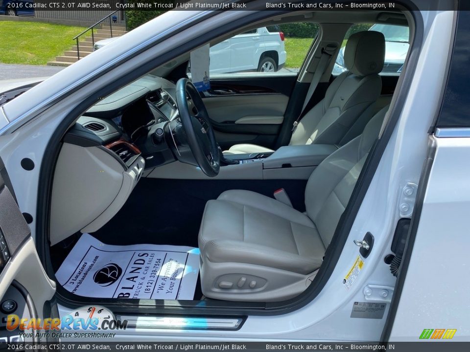 Front Seat of 2016 Cadillac CTS 2.0T AWD Sedan Photo #13