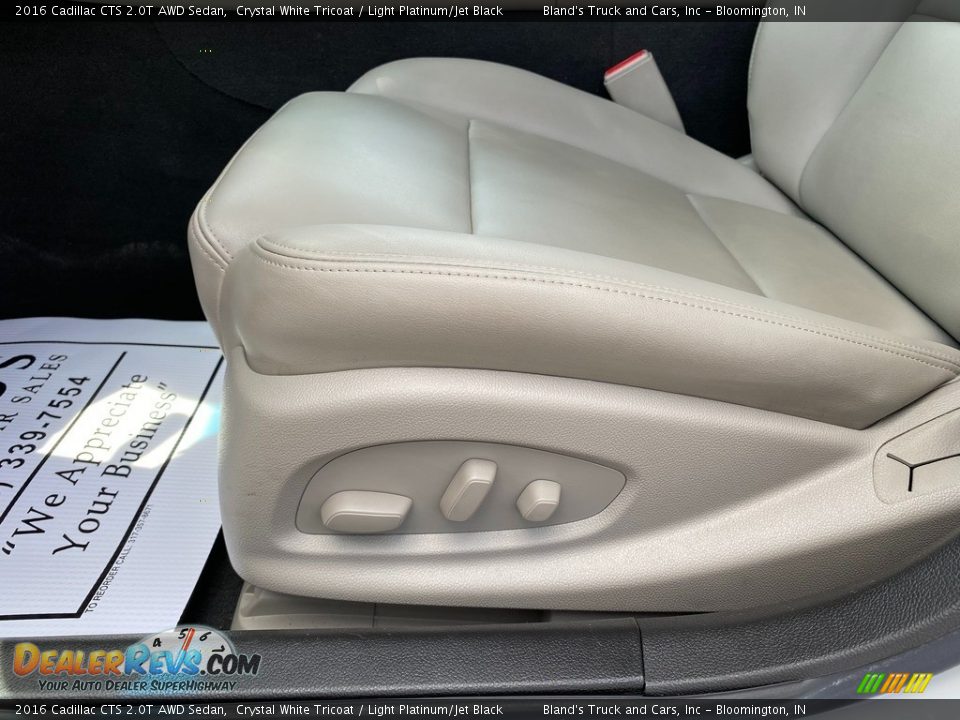 Front Seat of 2016 Cadillac CTS 2.0T AWD Sedan Photo #14