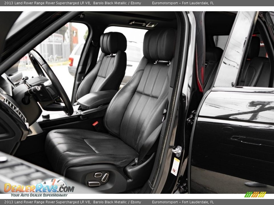 Front Seat of 2013 Land Rover Range Rover Supercharged LR V8 Photo #15