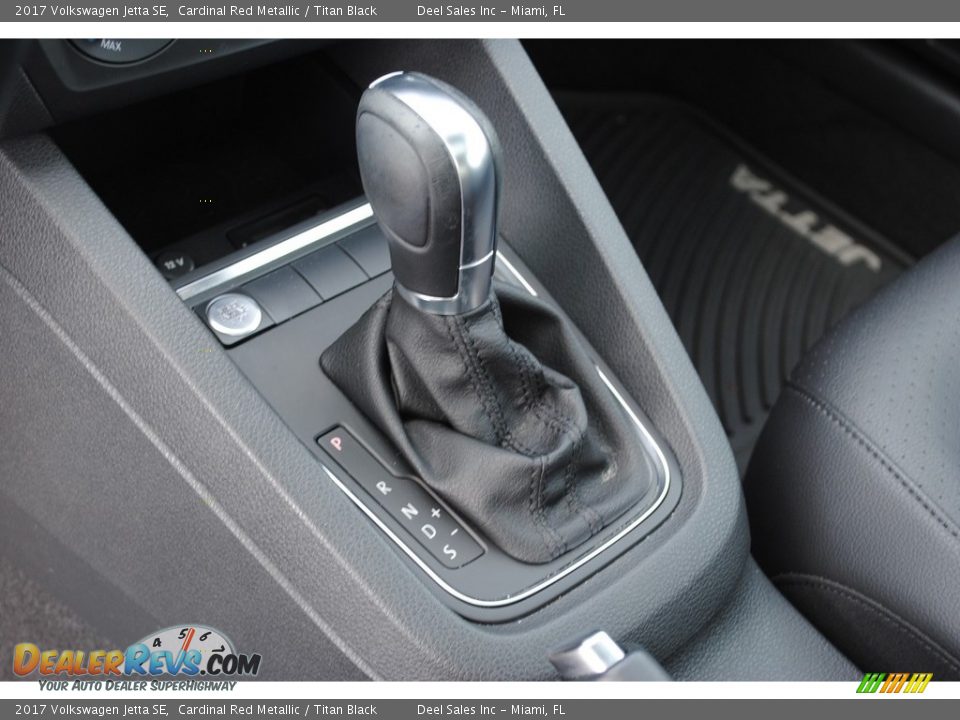 2017 Volkswagen Jetta SE Cardinal Red Metallic / Titan Black Photo #14