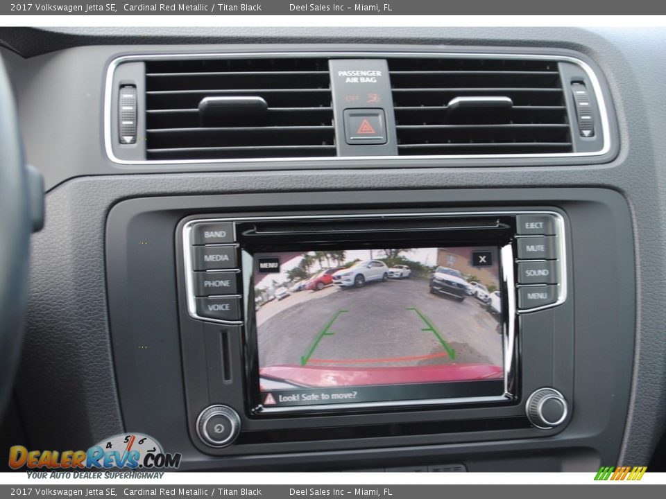 2017 Volkswagen Jetta SE Cardinal Red Metallic / Titan Black Photo #15