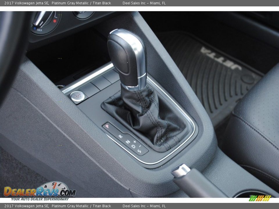 2017 Volkswagen Jetta SE Platinum Gray Metallic / Titan Black Photo #15