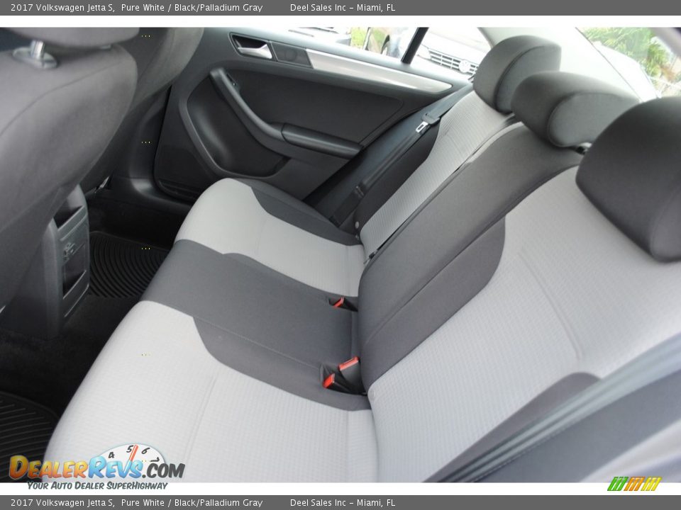 2017 Volkswagen Jetta S Pure White / Black/Palladium Gray Photo #12