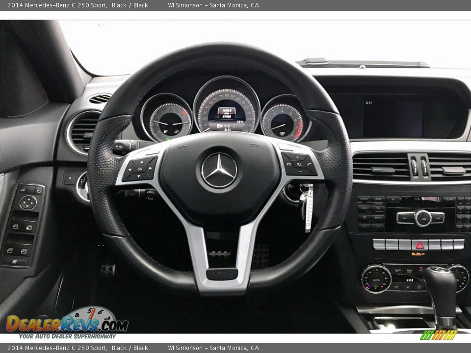 2014 Mercedes-Benz C 250 Sport Steering Wheel Photo #4